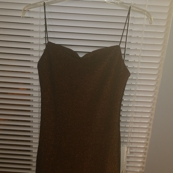 Mandee Backless Sparkle Party Dress Jr M NEW - Picture 8 of 8